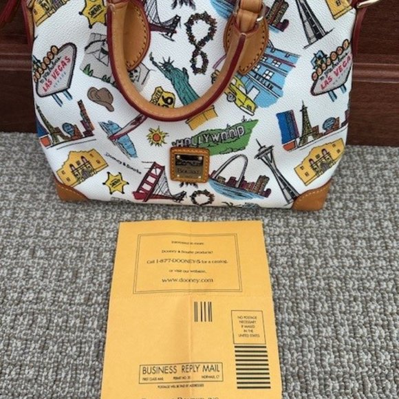 Dooney & Bourke Multicolor Satchel - Picture 9 of 9